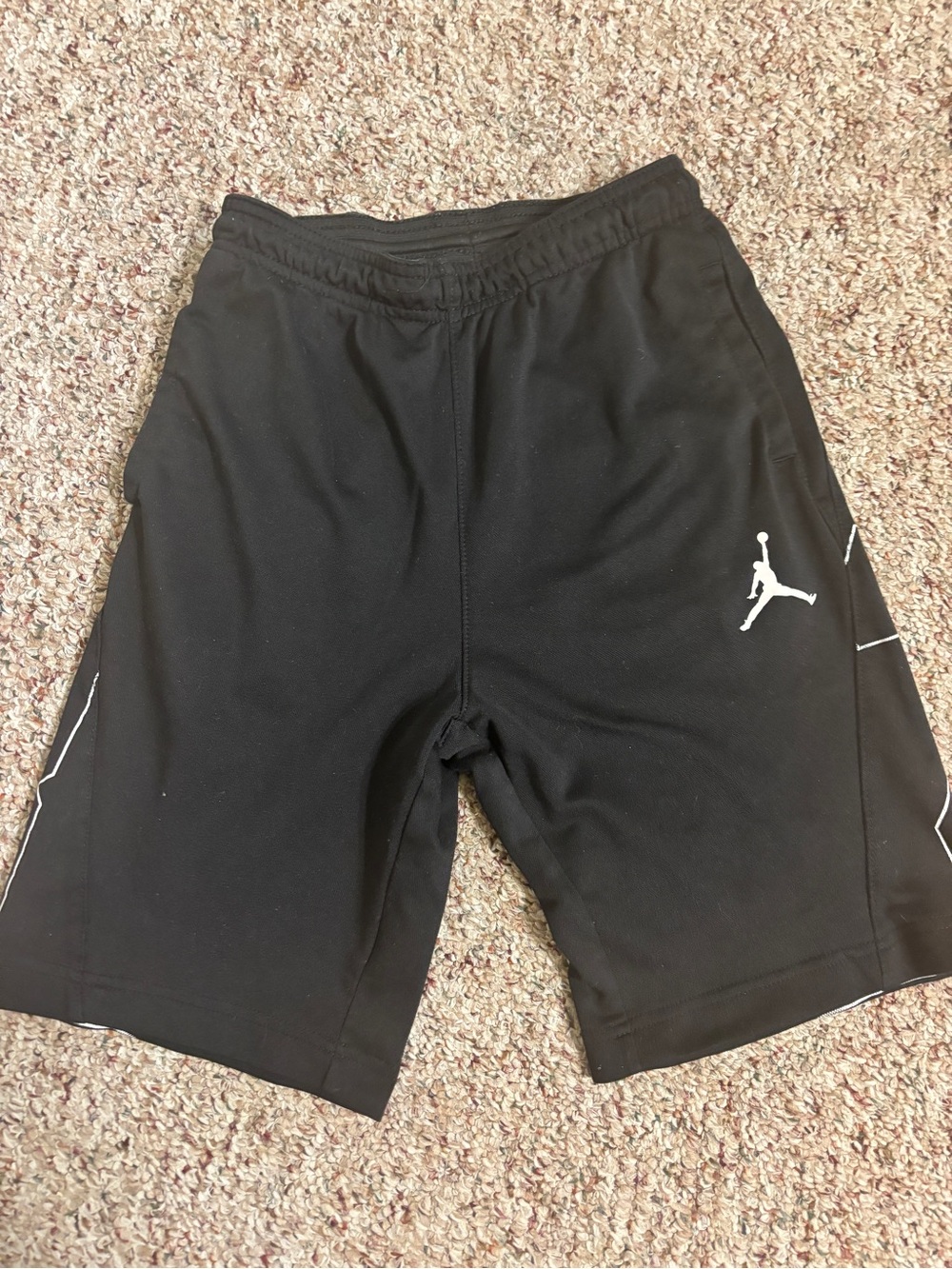 Jordan Black Basketball Shorts with Jumpman Logo and “23” on the back